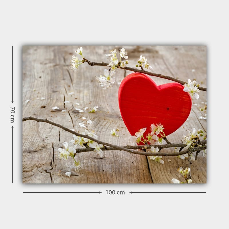 Dekorativ Canvasbilde 70x100 cm - Flerfarget - Innredning - Bilder & kunst - Lerretsbilder