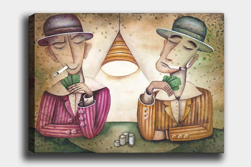 Dekorativ Canvasbilde 70x100 cm - Flerfarget - Innredning - Bilder & kunst - Lerretsbilder