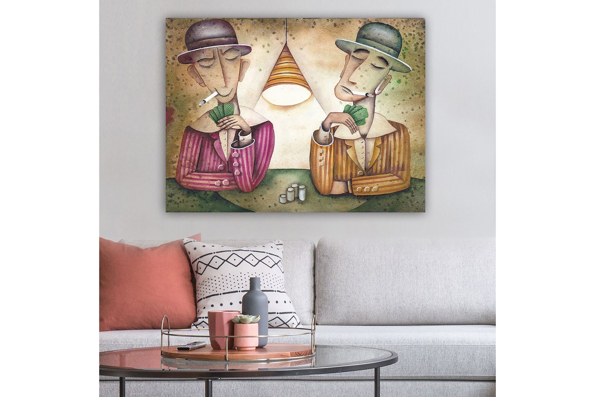 Dekorativ Canvasbilde 70x100 cm - Flerfarget - Innredning - Bilder & kunst - Lerretsbilder