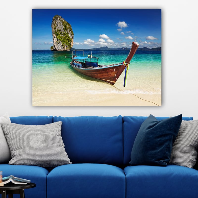 Dekorativ Canvasbilde 70x100 cm - Flerfarget - Innredning - Bilder & kunst - Lerretsbilder