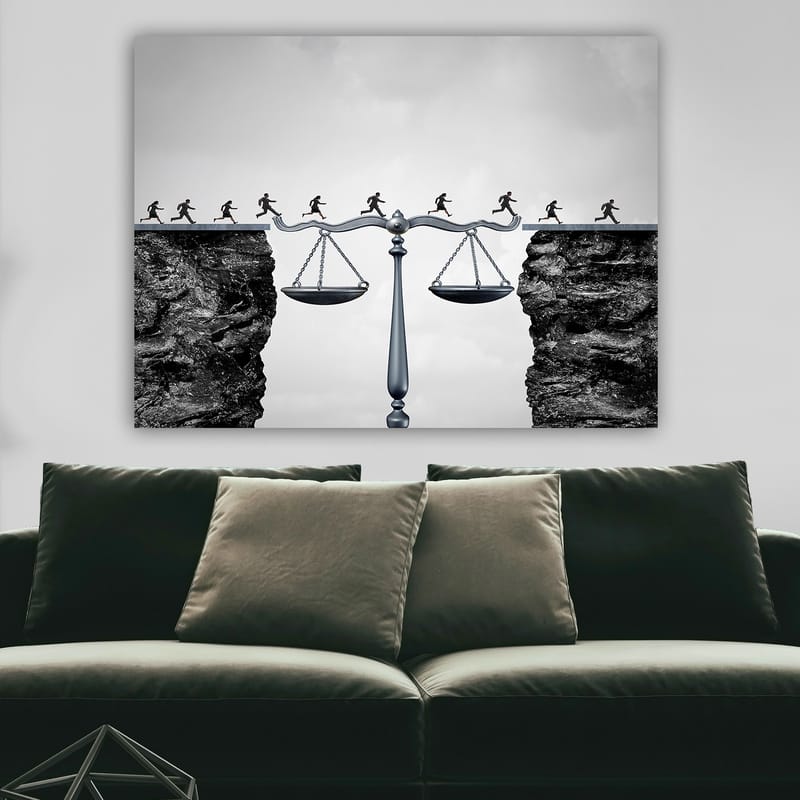 Dekorativ Canvasbilde 70x100 cm - Flerfarget - Innredning - Bilder & kunst - Lerretsbilder