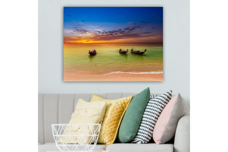 Dekorativ Canvasbilde 70x100 cm - Flerfarget - Innredning - Bilder & kunst - Lerretsbilder