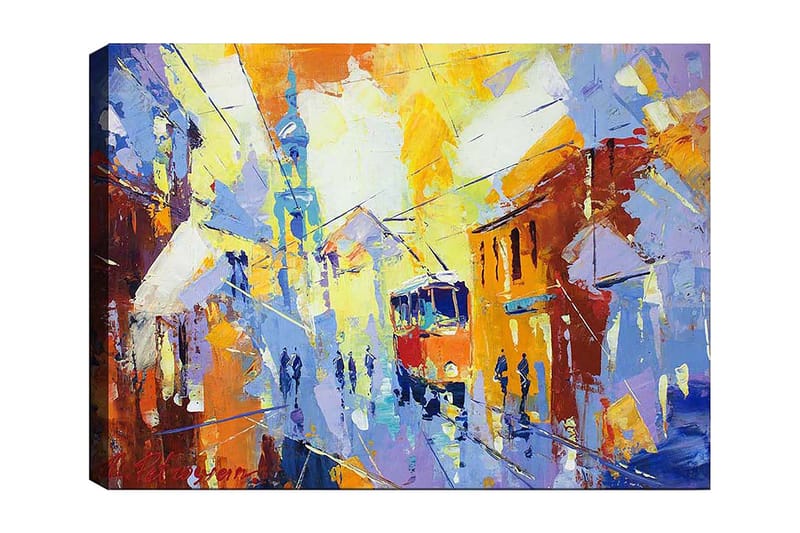 Dekorativ Canvasbilde 70x100 cm - Flerfarget - Innredning - Bilder & kunst - Lerretsbilder