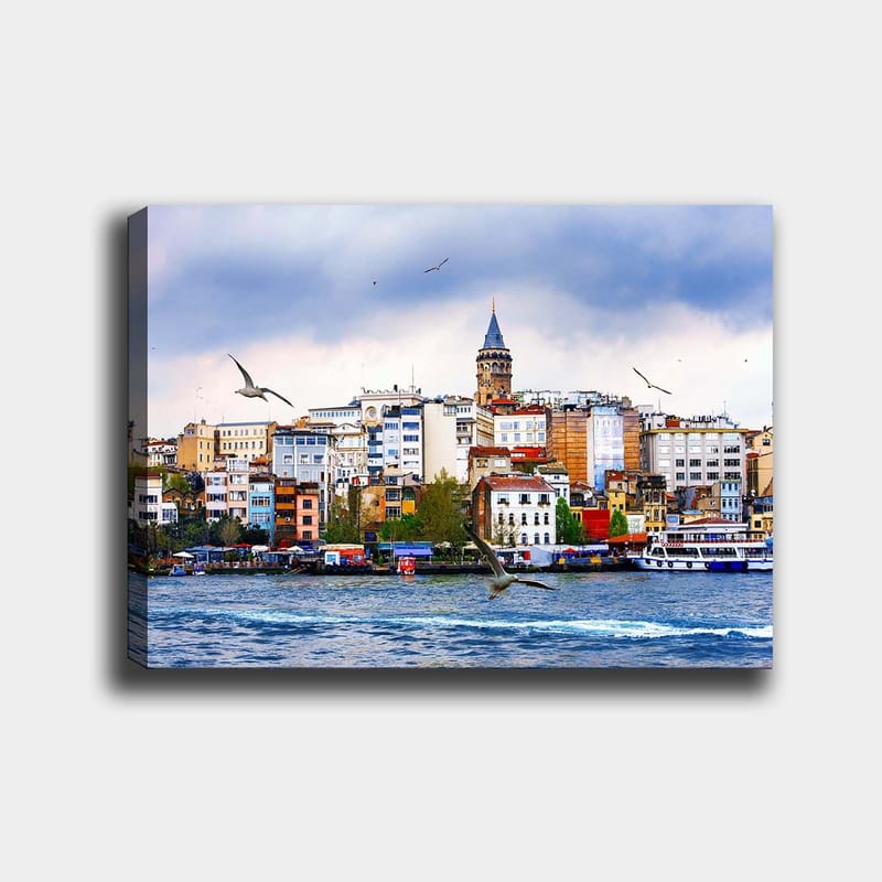 Dekorativ Canvasbilde 70x100 cm - Flerfarget - Innredning - Bilder & kunst - Lerretsbilder
