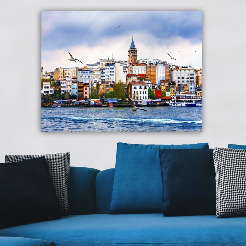 Dekorativ Canvasbilde 70x100 cm - Flerfarget - Innredning - Bilder & kunst - Lerretsbilder