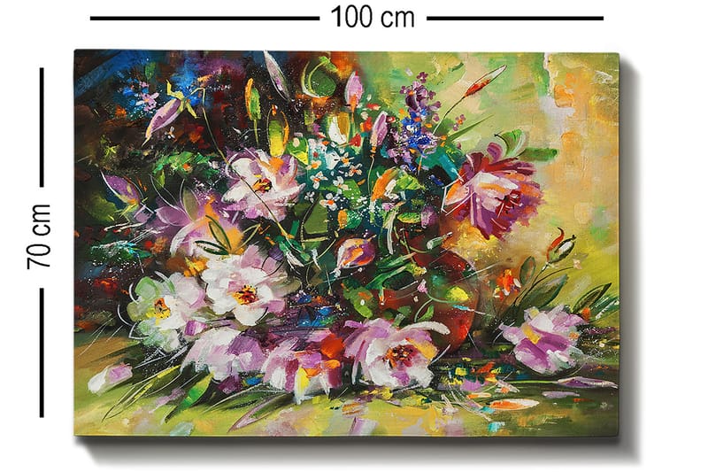 Dekorativ Canvasbilde 70x100 cm - Flerfarget - Innredning - Bilder & kunst - Lerretsbilder