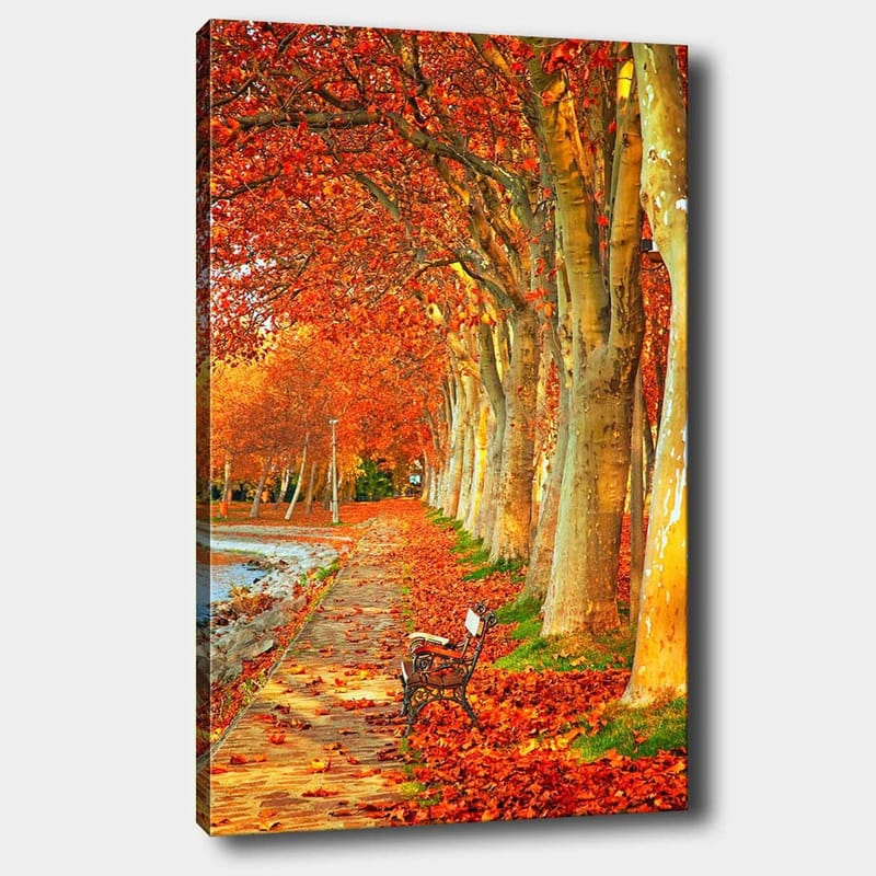 Dekorativ Canvasbilde 70x100 cm - Flerfarget - Innredning - Bilder & kunst - Lerretsbilder