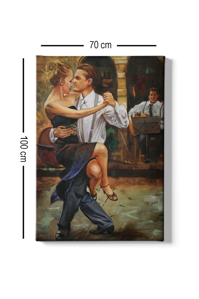 Dekorativ Canvasbilde 70x100 cm - Flerfarget - Innredning - Bilder & kunst - Lerretsbilder