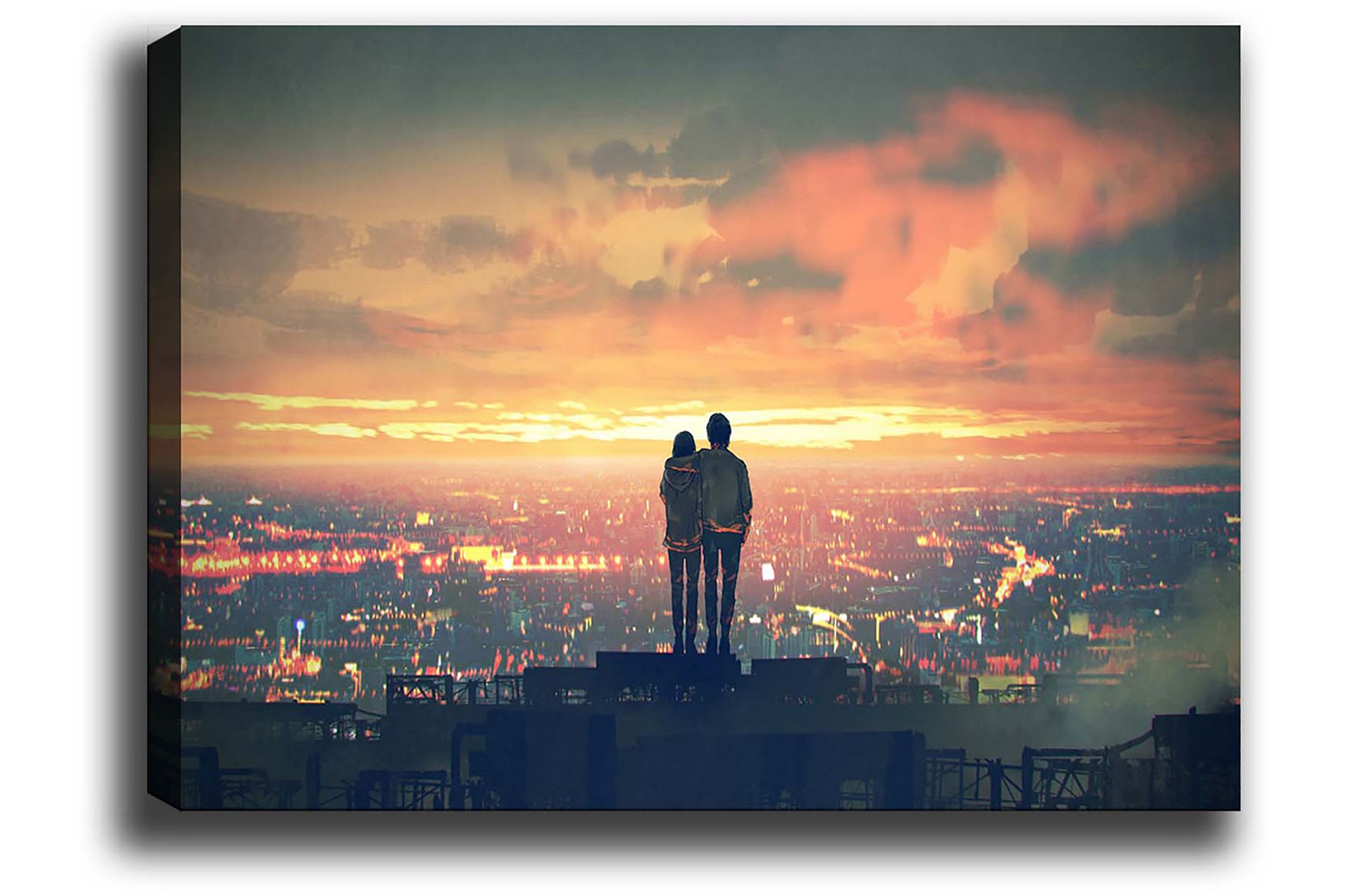 Dekorativ Canvasbilde 70x100 cm - Flerfarget - Innredning - Bilder & kunst - Lerretsbilder