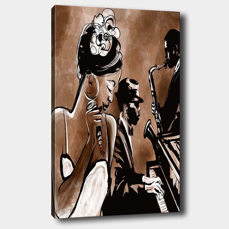 Dekorativ Canvasbilde 70x100 cm - Flerfarget - Innredning - Bilder & kunst - Lerretsbilder