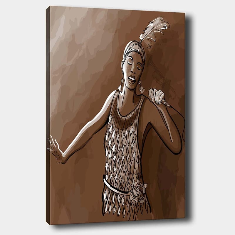 Dekorativ Canvasbilde 70x100 cm - Flerfarget - Innredning - Bilder & kunst - Lerretsbilder