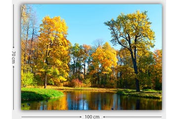 Dekorativ Canvasbilde 70x100 cm - Flerfarget - Innredning - Bilder & kunst - Lerretsbilder