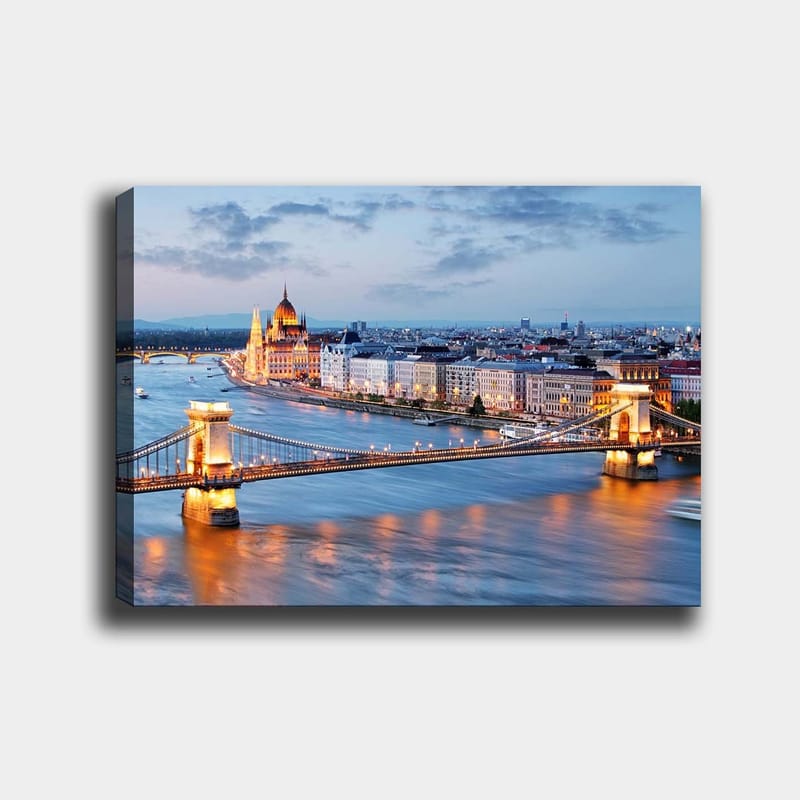 Dekorativ Canvasbilde 70x100 cm - Flerfarget - Innredning - Bilder & kunst - Lerretsbilder