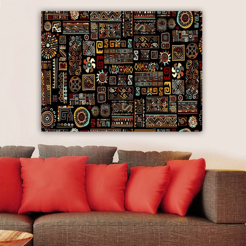 Dekorativ Canvasbilde 70x100 cm - Flerfarget - Innredning - Bilder & kunst - Lerretsbilder