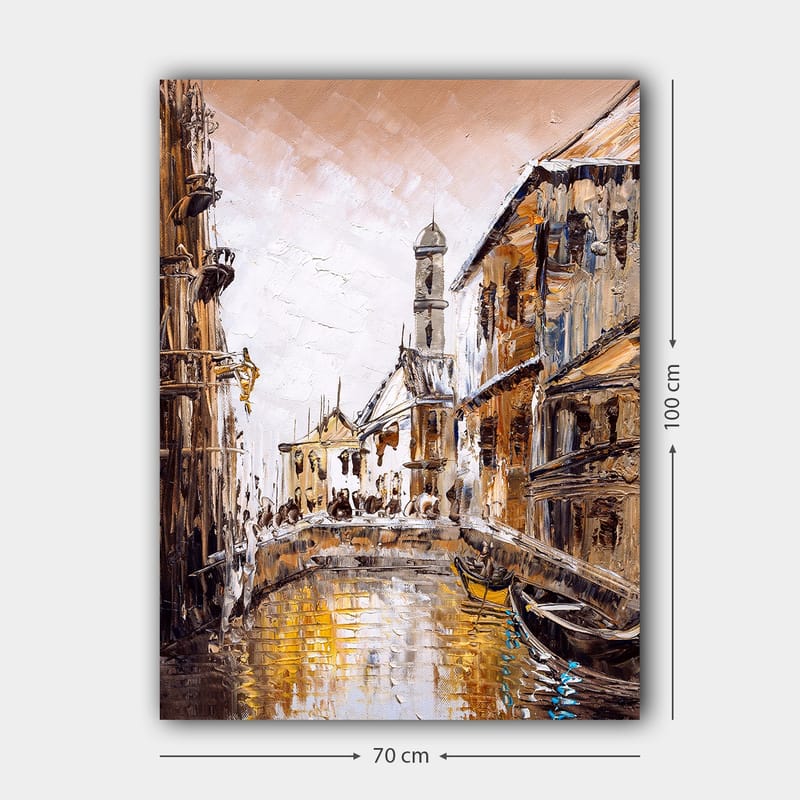 Dekorativ Canvasbilde 70x100 cm - Flerfarget - Innredning - Bilder & kunst - Lerretsbilder