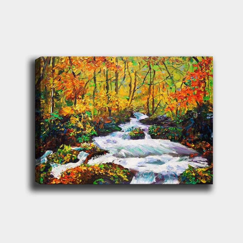 Dekorativ Canvasbilde 70x100 cm - Flerfarget - Innredning - Bilder & kunst - Lerretsbilder