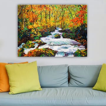 Dekorativ Canvasbilde 70x100 cm - Flerfarget - Innredning - Bilder & kunst - Lerretsbilder