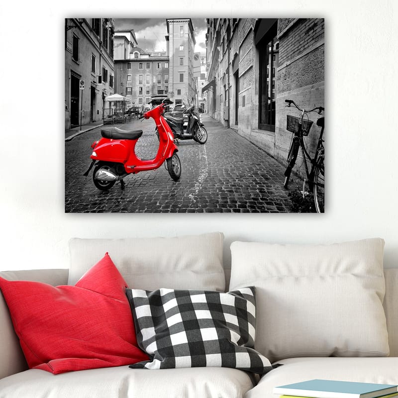 Dekorativ Canvasbilde 70x100 cm - Flerfarget - Innredning - Bilder & kunst - Lerretsbilder