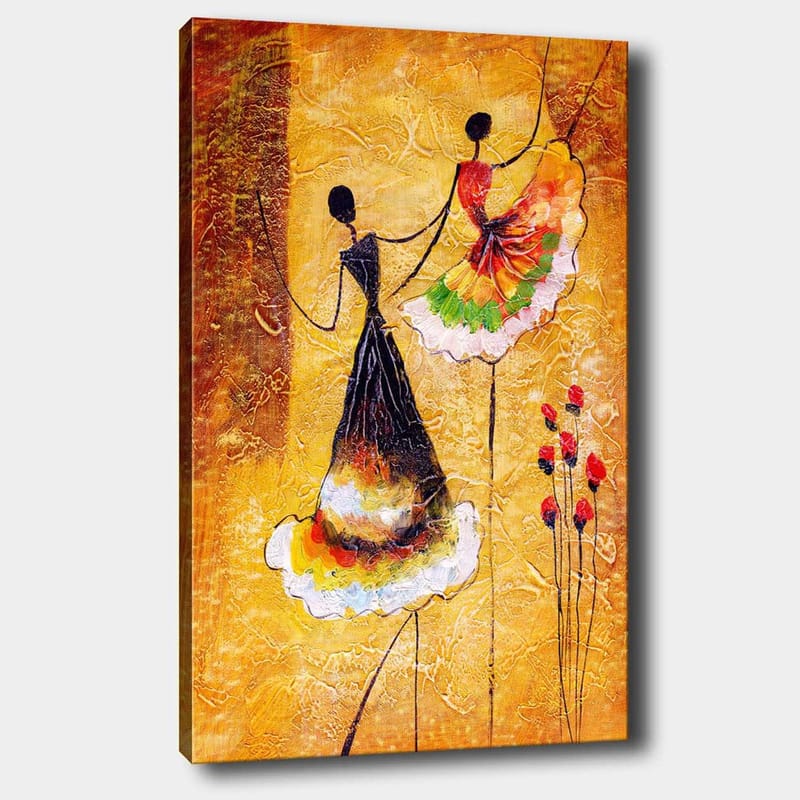 Dekorativ Canvasbilde 70x100 cm - Flerfarget - Innredning - Bilder & kunst - Lerretsbilder