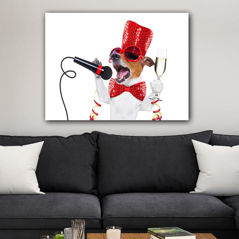 Dekorativ Canvasbilde 70x100 cm - Flerfarget - Innredning - Bilder & kunst - Lerretsbilder
