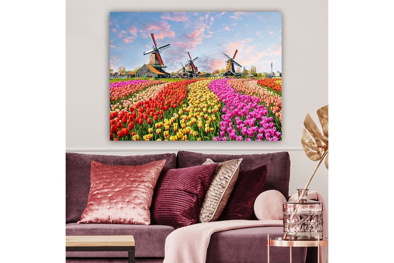 Dekorativ Canvasbilde 70x100 cm - Flerfarget - Innredning - Bilder & kunst - Lerretsbilder