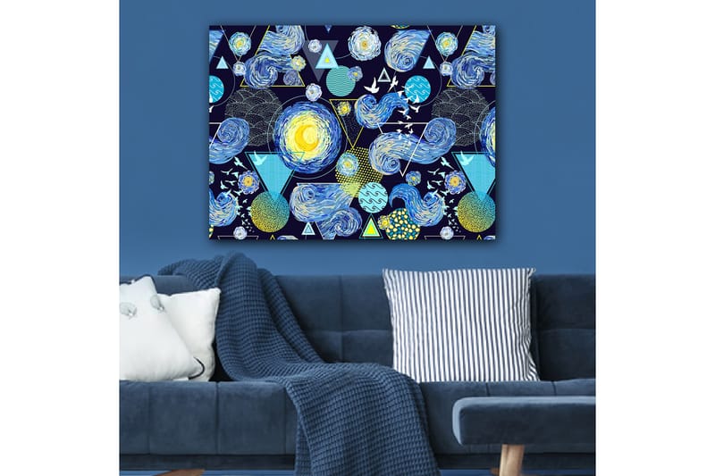 Dekorativ Canvasbilde 70x100 cm - Flerfarget - Innredning - Bilder & kunst - Lerretsbilder