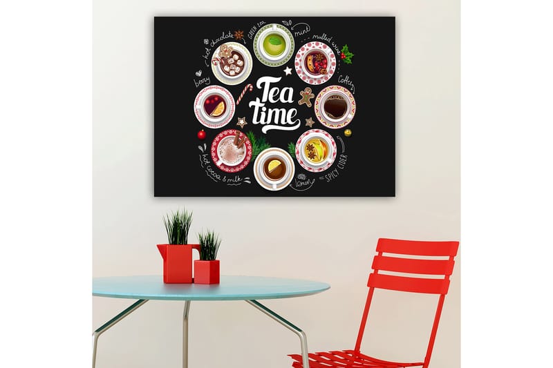 Dekorativ Canvasbilde 70x100 cm - Flerfarget - Innredning - Bilder & kunst - Lerretsbilder
