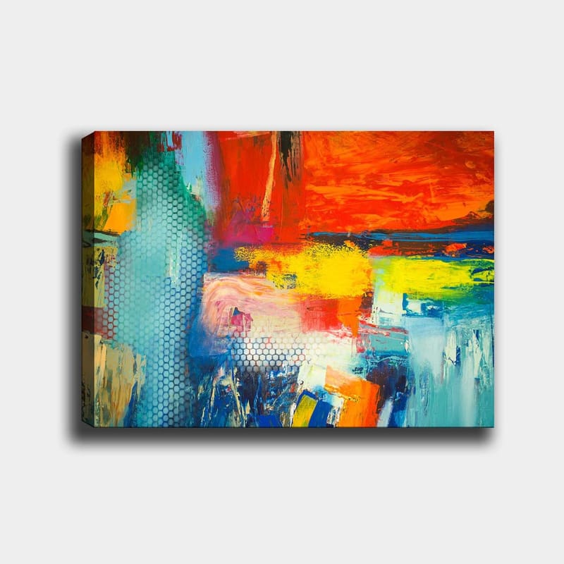 Dekorativ Canvasbilde 70x100 cm - Flerfarget - Innredning - Bilder & kunst - Lerretsbilder