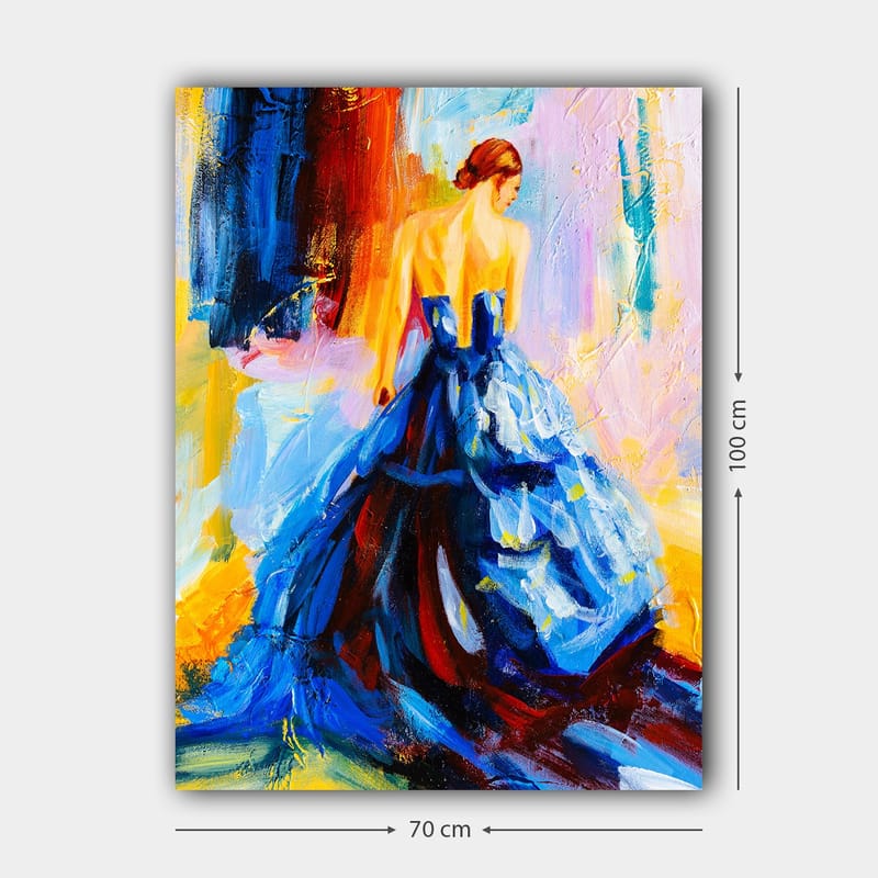 Dekorativ Canvasbilde 70x100 cm - Flerfarget - Innredning - Bilder & kunst - Lerretsbilder