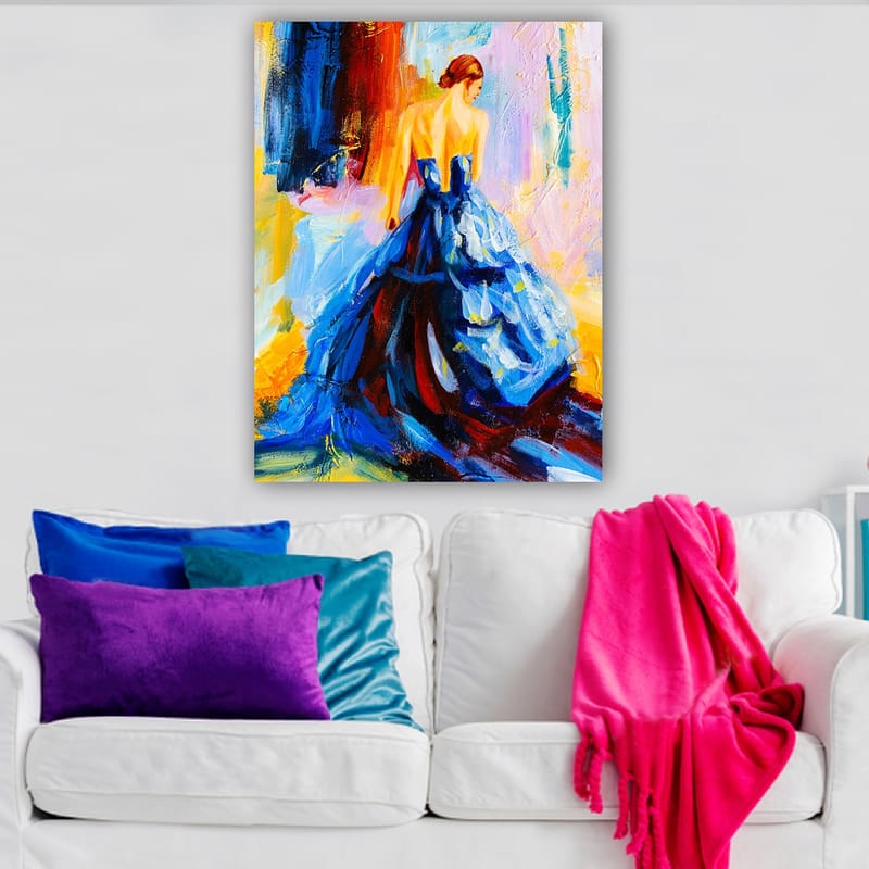 Dekorativ Canvasbilde 70x100 cm - Flerfarget - Innredning - Bilder & kunst - Lerretsbilder