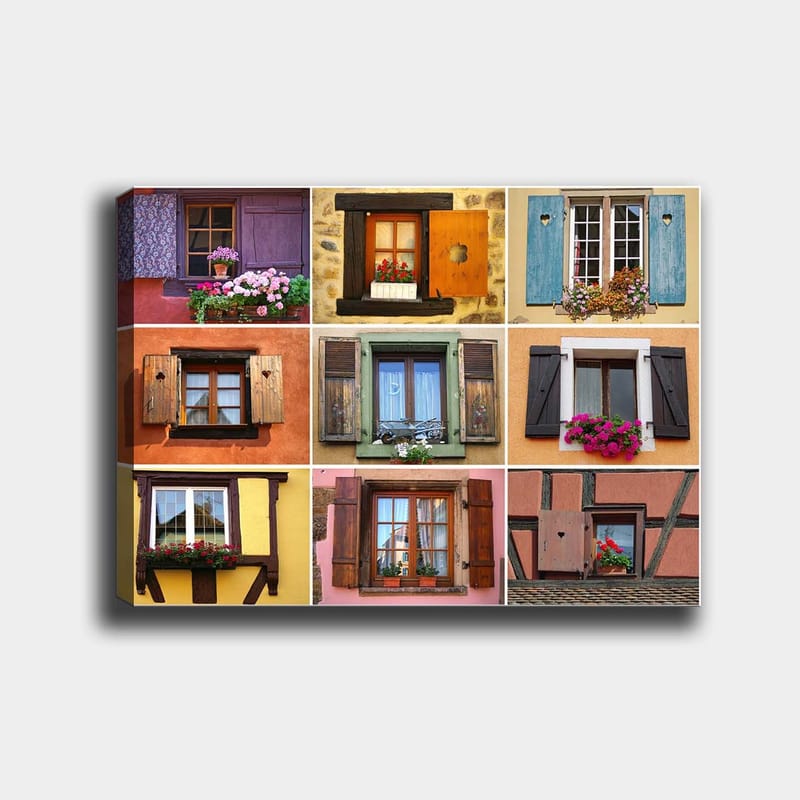 Dekorativ Canvasbilde 70x100 cm - Flerfarget - Innredning - Bilder & kunst - Lerretsbilder