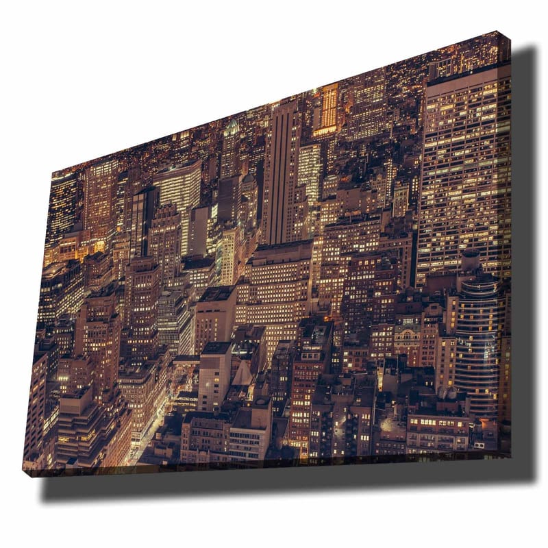 Dekorativ Canvasbilde 70x100 cm - Flerfarget - Innredning - Bilder & kunst - Lerretsbilder