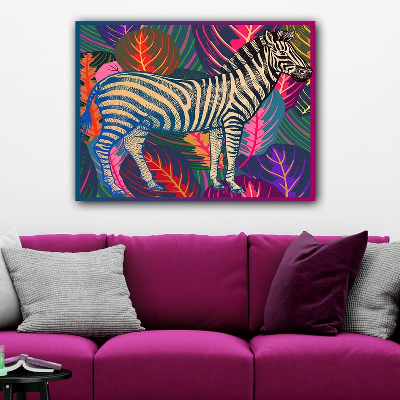 Dekorativ Canvasbilde 70x100 cm - Flerfarget - Innredning - Bilder & kunst - Lerretsbilder