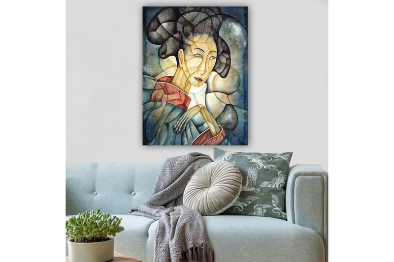 Dekorativ Canvasbilde 70x100 cm - Flerfarget - Innredning - Bilder & kunst - Lerretsbilder