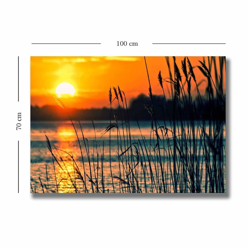 Dekorativ Canvasbilde 70x100 cm - Flerfarget - Innredning - Bilder & kunst - Lerretsbilder