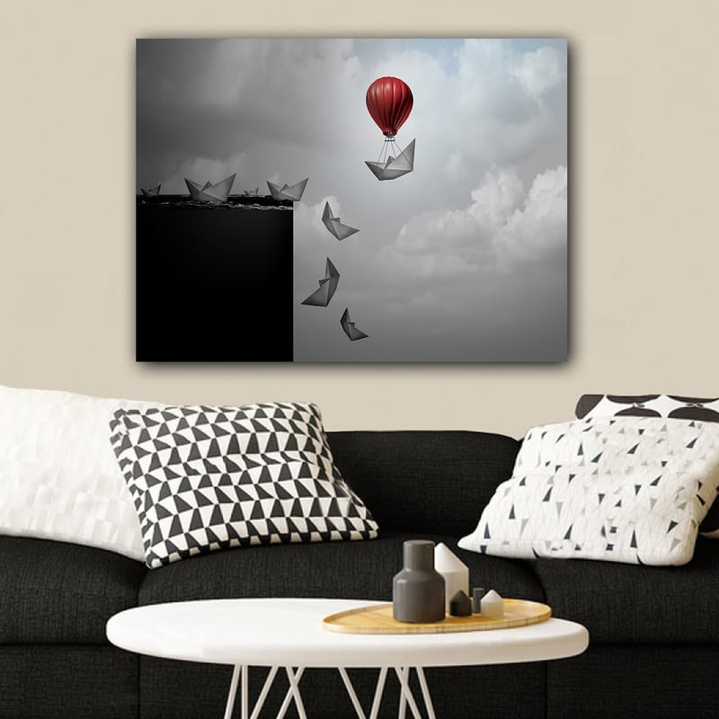 Dekorativ Canvasbilde 70x100 cm - Flerfarget - Innredning - Bilder & kunst - Lerretsbilder