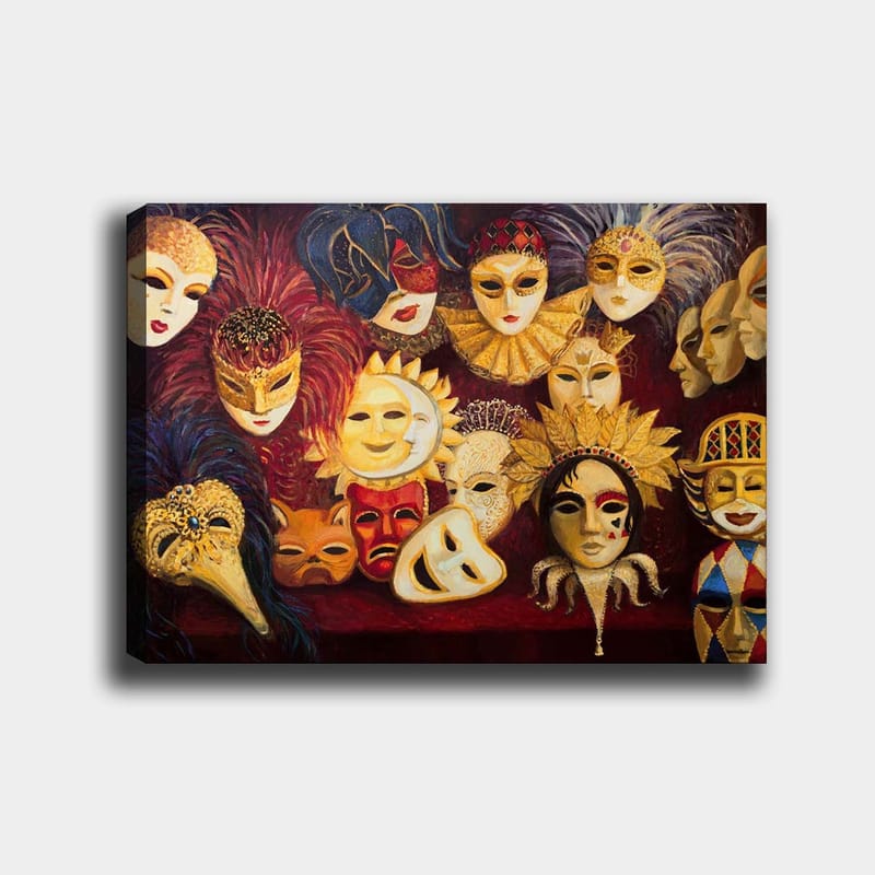 Dekorativ Canvasbilde 70x100 cm - Flerfarget - Innredning - Bilder & kunst - Lerretsbilder