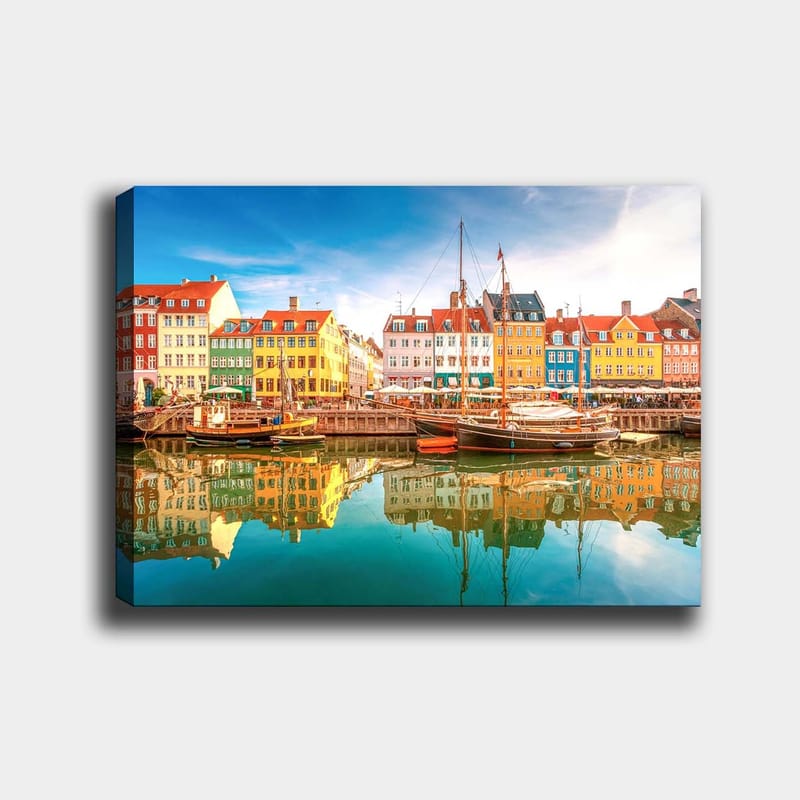 Dekorativ Canvasbilde 70x100 cm - Flerfarget - Innredning - Bilder & kunst - Lerretsbilder