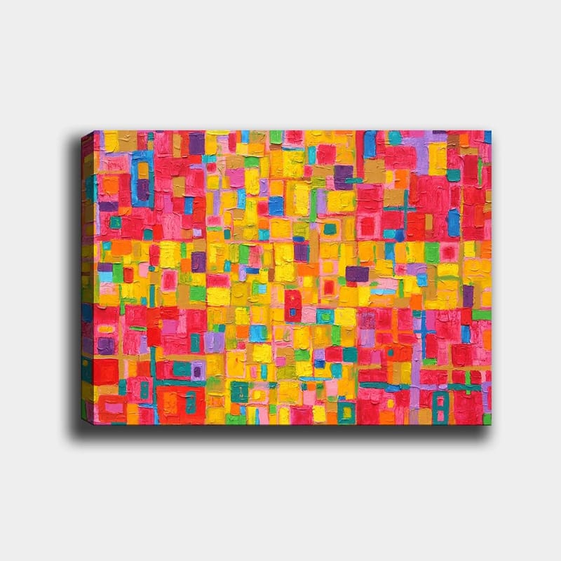 Dekorativ Canvasbilde 70x100 cm - Flerfarget - Innredning - Bilder & kunst - Lerretsbilder
