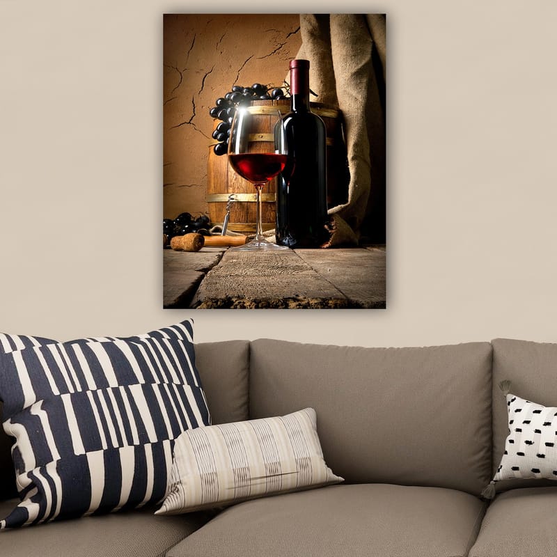 Dekorativ Canvasbilde 70x100 cm - Flerfarget - Innredning - Bilder & kunst - Lerretsbilder