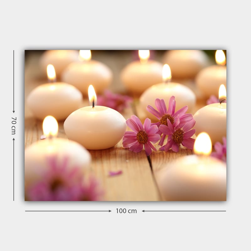 Dekorativ Canvasbilde 70x100 cm - Flerfarget - Innredning - Bilder & kunst - Lerretsbilder