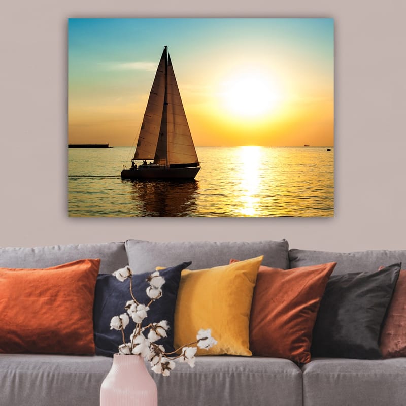 Dekorativ Canvasbilde 70x100 cm - Flerfarget - Innredning - Bilder & kunst - Lerretsbilder