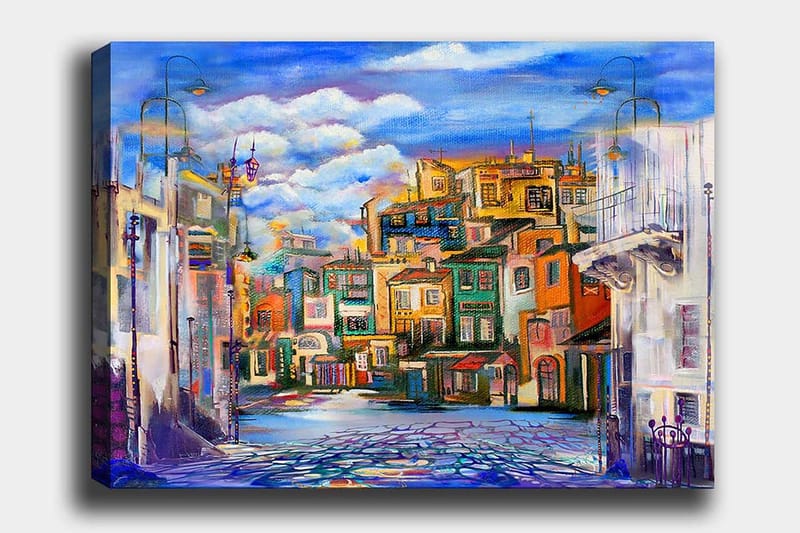 Dekorativ Canvasbilde 70x100 cm - Flerfarget - Innredning - Bilder & kunst - Lerretsbilder