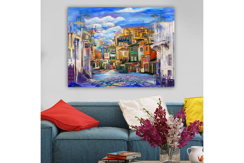 Dekorativ Canvasbilde 70x100 cm - Flerfarget - Innredning - Bilder & kunst - Lerretsbilder