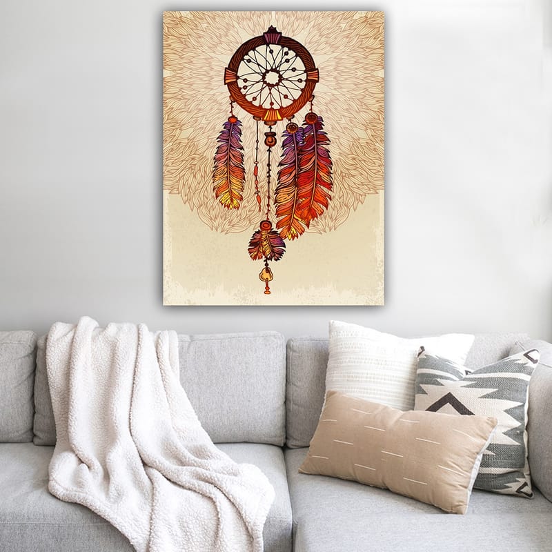 Dekorativ Canvasbilde 70x100 cm - Flerfarget - Innredning - Bilder & kunst - Lerretsbilder