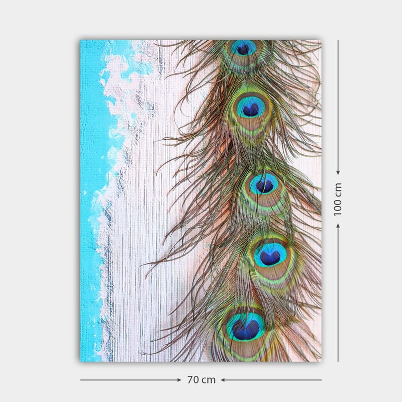 Dekorativ Canvasbilde 70x100 cm - Flerfarget - Innredning - Bilder & kunst - Lerretsbilder