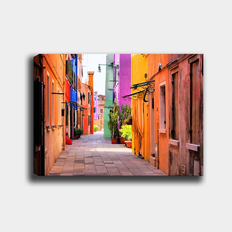 Dekorativ Canvasbilde 70x100 cm - Flerfarget - Innredning - Bilder & kunst - Lerretsbilder