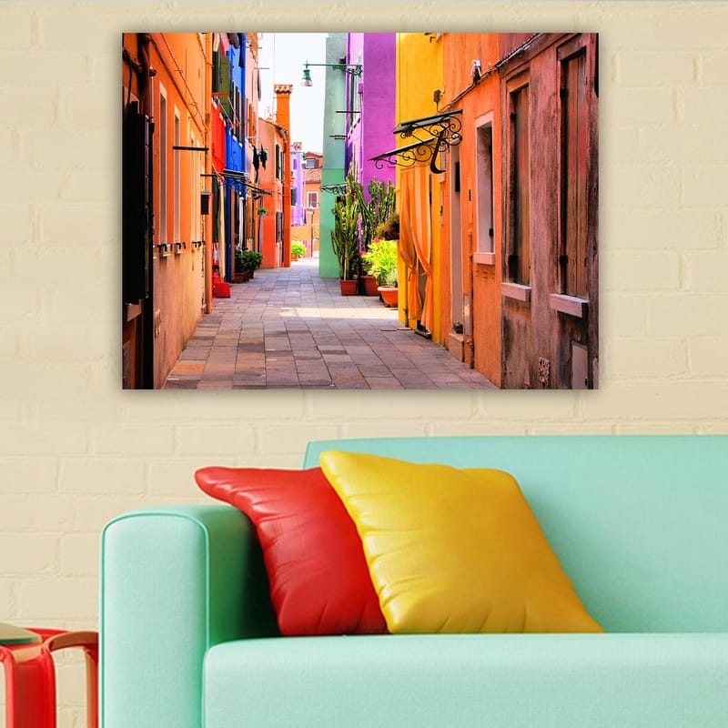 Dekorativ Canvasbilde 70x100 cm - Flerfarget - Innredning - Bilder & kunst - Lerretsbilder