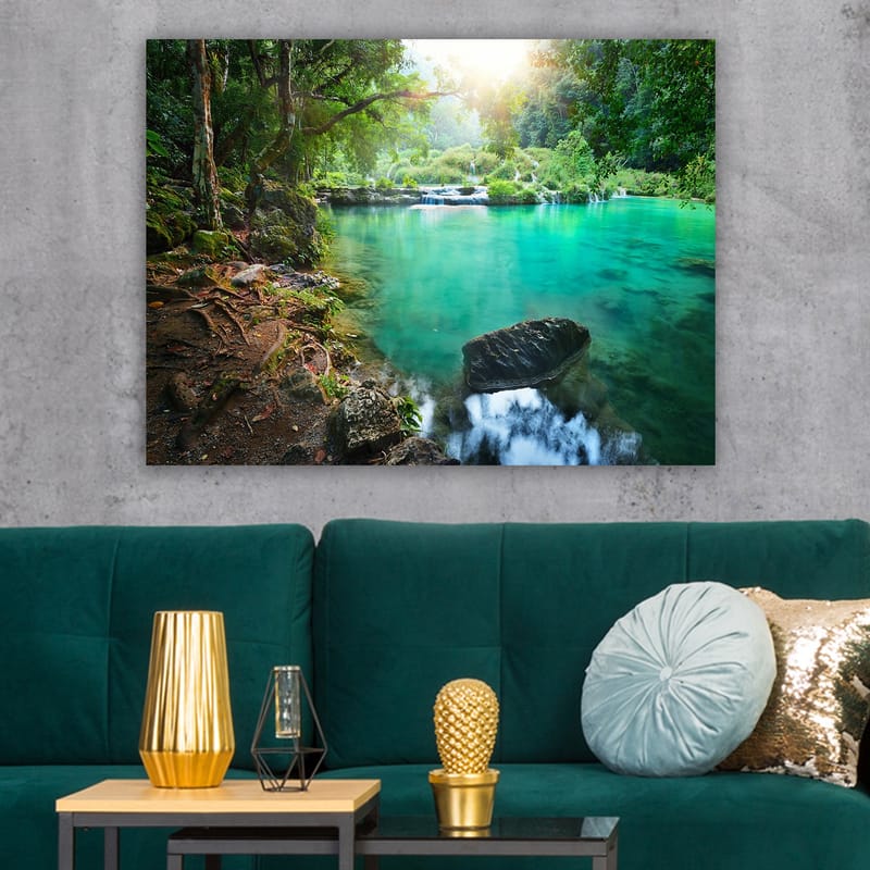 Dekorativ Canvasbilde 70x100 cm - Flerfarget - Innredning - Bilder & kunst - Lerretsbilder