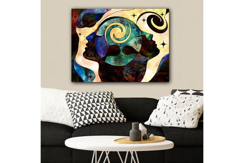 Dekorativ Canvasbilde 70x100 cm - Flerfarget - Innredning - Bilder & kunst - Lerretsbilder